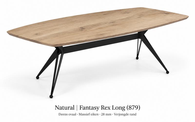 Deens ovale eiken eettafel &ndash; zelf samenstellen